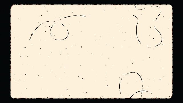 Super 8 mm movie with vertical grain scratch. Vintage style 4K animation video . Videos Super 8mm frame grain and dust scratches.
