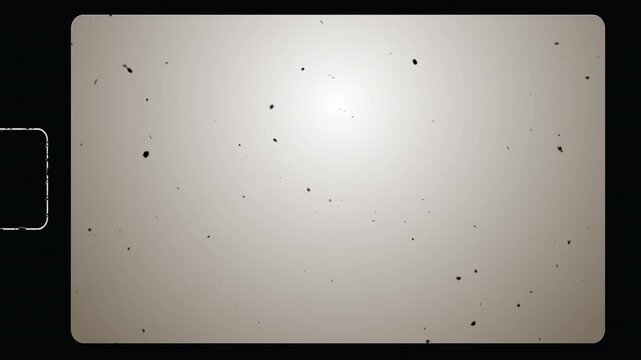 Super 8 mm film scratch, grain and grunge. 4k Video Retro Template. Opacity or screen mode usage for overlay your video. 