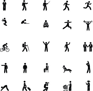 Powerpoint Pictogram Exercise Exercise Pictograms Images – Browse 112,780 Stock Photos, Vectors, and ...