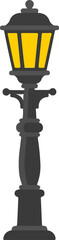 Fototapeta premium Vintage Street Lamp Post.