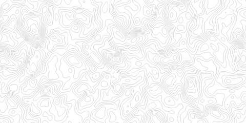 white geography topography map black line wireframe isoline location diagram world map hiking texture design background. © MOHAMMAD