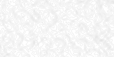 white geography topography map black line wireframe isoline location diagram world map hiking texture design background. © MOHAMMAD