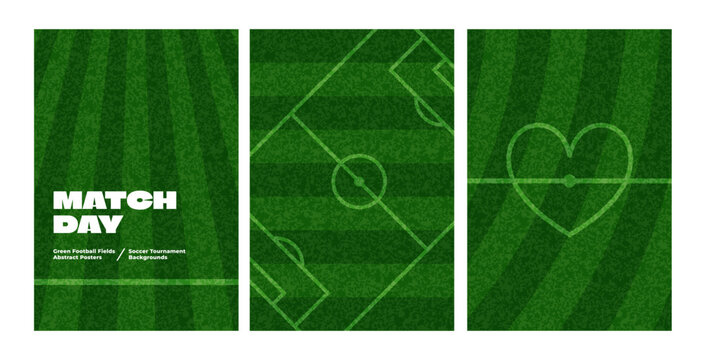 Soccer Field Grass Pattern with Green Turf Texture. Top View of Football Pitch with White Lines. Vector Realistic Sport Lawn Ground Texture for Football and Baseball Games.
