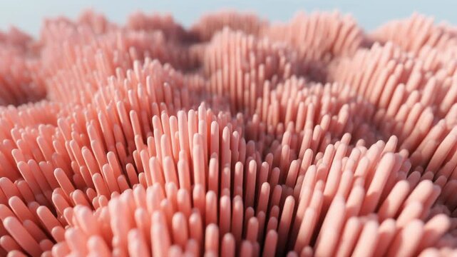 Close-up of pink coral texture, intricate reef pattern, soft focus, pastel color, natural background, copy space, underwater world, serene atmosphere, calming mood, high-resolution image