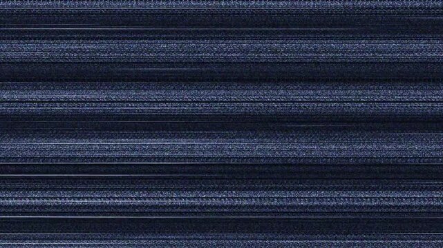 No signal old tv static vhs glitch screen broadcast retro featuring dark analog interference and horizontal noise for vintage media overlays.