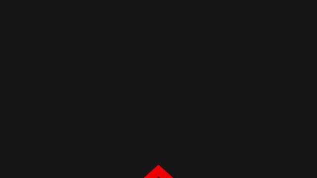 Red arrows pointing upwards animation on a dark background, indicating direction or progress