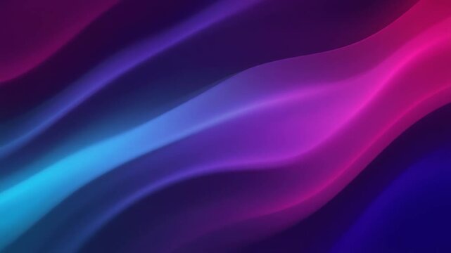 Abstract wavy gradient background with vibrant neon colors flowing in a smooth, illuminated, and ethereal design, perfect for digital art and graphic backdrops