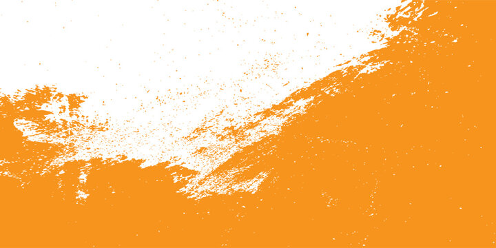 Abstract geometric background vector illustration with orange overlapping triangles and copy space