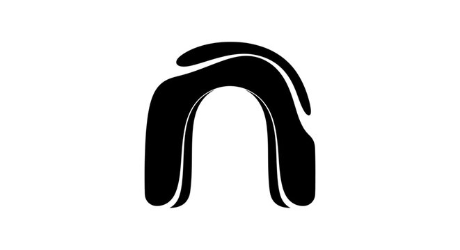 Black Mouth Guard Dental Protector.