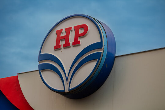 Hindustan Petroleum Corporation Limited (HPCL) logo, it is an Indian public sector undertaking, headquartered in Mumbai; subsidiary of the Oil and Natural Gas Corporation (ONGC)