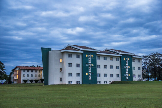 Boys Dorm of the Adventist University of Sao Paulo, Engenheiro Coelho - SP, Brazil