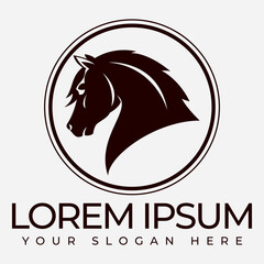 Fototapeta premium Vintage Horse Logo