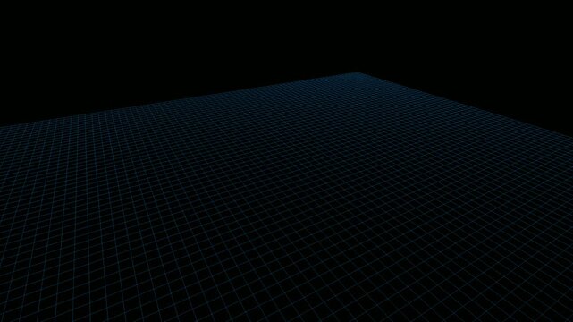 Abstract 4D Kinetic Tesseract Array Background