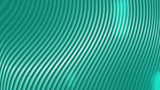Digital lightning gradient line wave animation. Technology background line wave with glowing defocused particles. Organic wave in smooth curve lines. Abstract tech luxury line waves and bokeh lights.