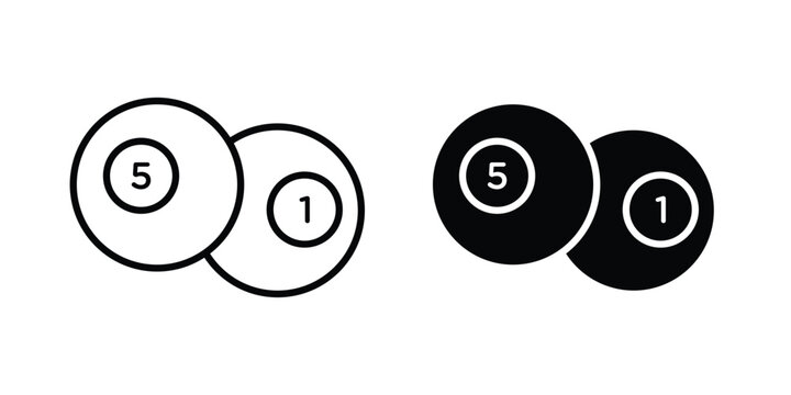 Billiard ball icon