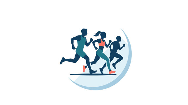 Group running circular logo.