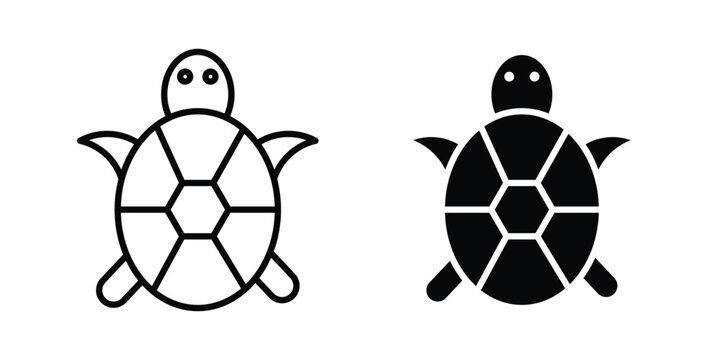Sea turtle icon