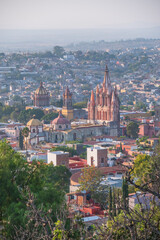 Fototapeta premium landmark scenery of San Miguel Cathedral, Mexico