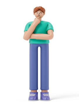 Man in deep thought