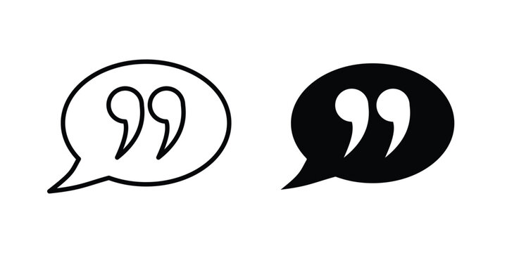 Comment quote icon
