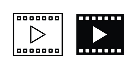 Fototapeta premium Film icon