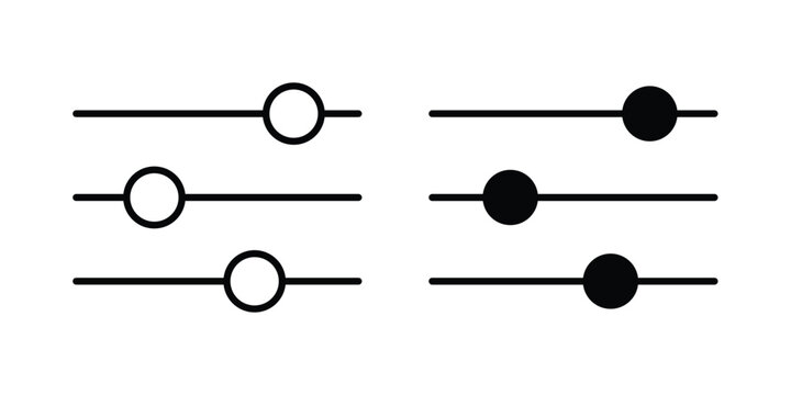 Settings sliders icon