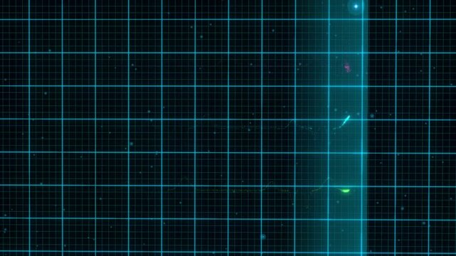 Abstract Medical Heartbeat ECG Monitor Background