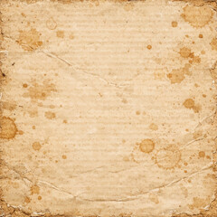 Fototapeta premium Old brown recycle cardboard paper texture background with rough vintage surface ideal for eco packaging branding retro artwork and rustic creative projects