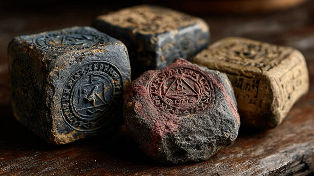 Ancient mystical stones etched with sigils contain elemental magic forgotten rituals and hidden powers capable of transforming reality for those who uncover them globally