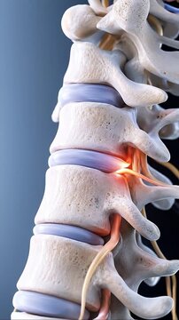 Spine nerve compression causing pain vertebra detailed anatomy nerve root inflammation spinal structure medical condition discomfort relief source nerve irritation spinal column severe pain affecting