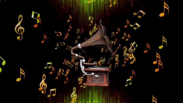 music background with music notes