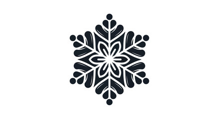 Geometric snowflake or floral mandala design. © Sendal