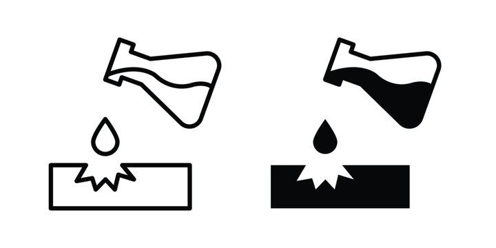 Corrosive substance