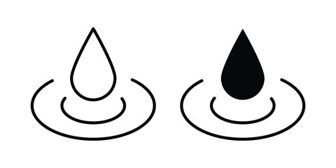 Fototapeta premium Droplet icon