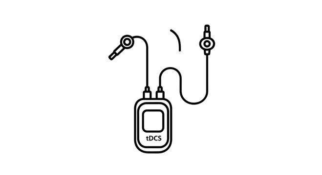 tDCS device for brain stimulation, scientific research, neuroscience, and cognitive enhancement