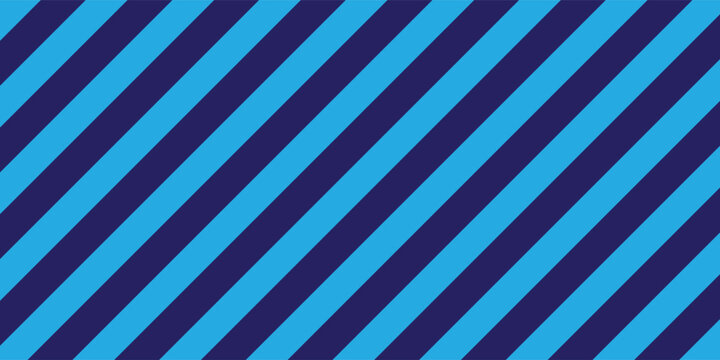 Blue and dark navy diagonal stripes pattern background
