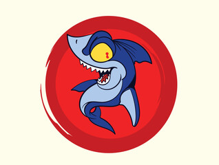 Obraz premium fish illustration with japanese style for kaijune event