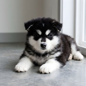 malamute puppy