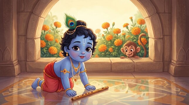 Little Bal Gopal Krishna