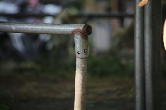 old rusty pipe