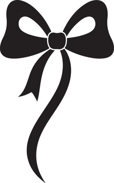 Bow icon. Ribbon bow icon. Gift, present design elements. Bow on gift ribbon string vector icon.Minimalist bow ribbon icon set, hand drawn doodle gift knot collection.