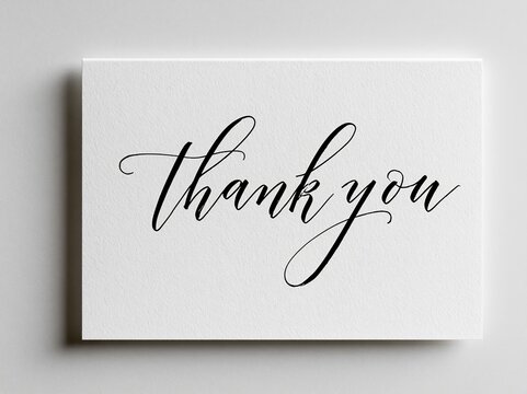 Thank you for your order card. Thank you Compliment card with white background and text spice. Calligraphy handwritten,Template for thank you note, lettering phrase for web, cards, prints, banner. 