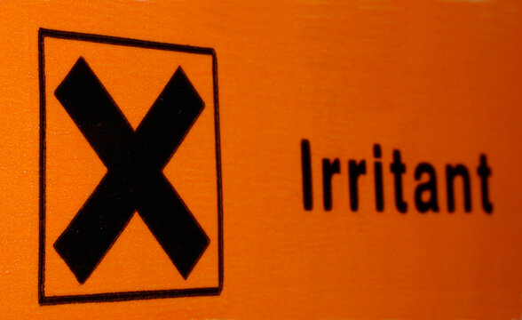 Safety label 'Irritant'