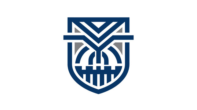 Blue Shield Logo Design.
