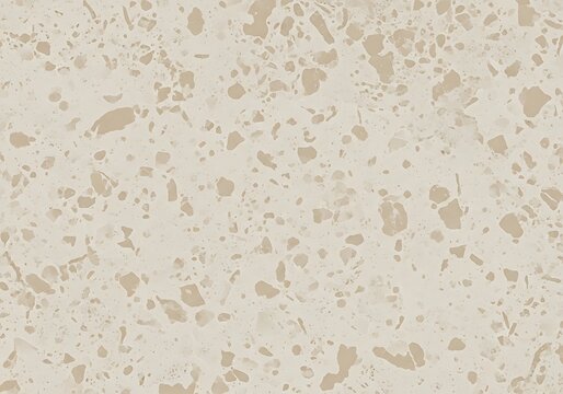 Beige terrazzo stone texture with natural aggregate pattern