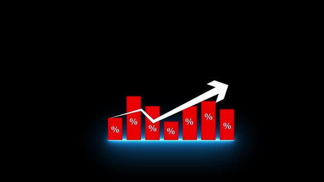 concept of finance and investment ,profit growth management ,financial graphical and statistical analysis ,Stock and currency fund management ,bank interest management ,high return investment.4k video