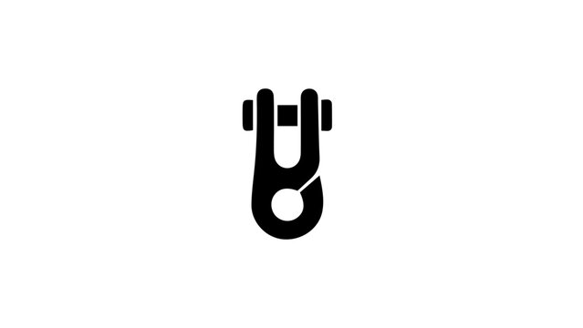 Zipper, Zipper Icon, Black Zipper, Vector Zipper Illustration, Clothing Fastener