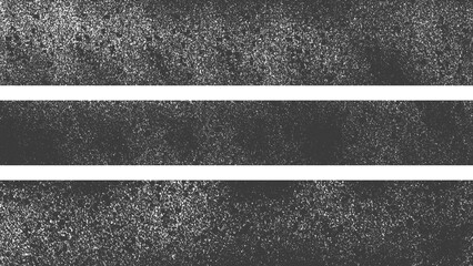 Fototapeta premium Abstract Road Texture with White Parallel Lines – Asphalt Surface, Grainy Concrete Pattern, Transportation Symbol, Lane Divider Concept, Urban Design Inspiration and Visual Background