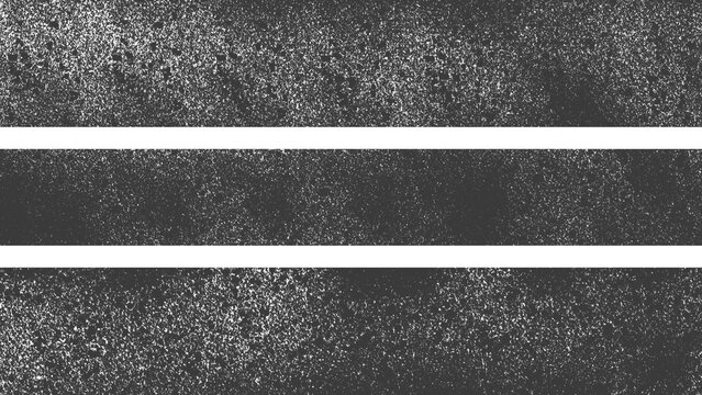 Abstract Road Texture with White Parallel Lines &ndash; Asphalt Surface, Grainy Concrete Pattern, Transportation Symbol, Lane Divider Concept, Urban Design Inspiration and Visual Background