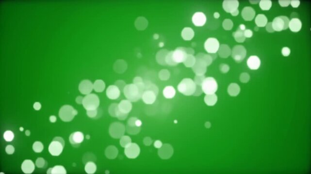 Looping neon pulse ring expanding and contracting chroma key green isolated glow pass